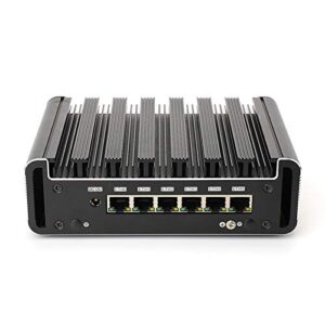 hsipc 11th gen i7 1165g7 firewall micro appliance, mini pc, nano pc, router pc(16g 128g) with 6 rj45, aes-ni, 2.5gbe,hdmi usb3.0 console,compatible with pfsense opnsense