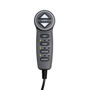fruhdi 5 pin prong mlsk55- a1 hand control handset remote with usb heat and massage for lift chairs power recliners