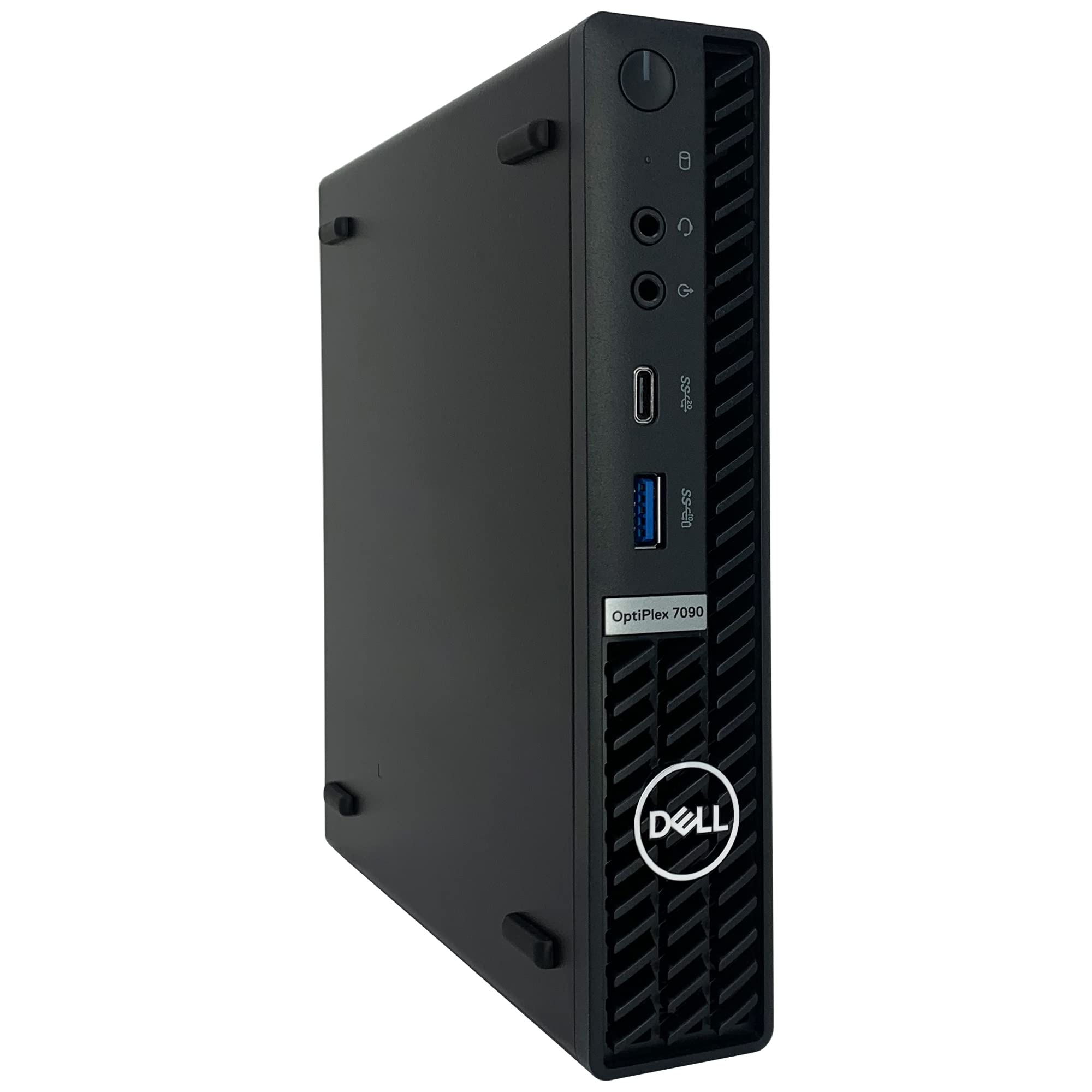 Dell OptiPlex 7090 MFF Micro Form Factor Desktop Computer - 10th Gen Intel Core i7-10700T up to 4.50 GHz CPU, 32GB RAM, 512GB PCIe SSD, Intel UHD Graphics 630, Wi-Fi 6, Bluetooth 5.1, Windows 11 Pro