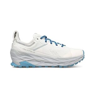 ALTRA Women's Olympus 5 Trail Running Shoe White/Blue