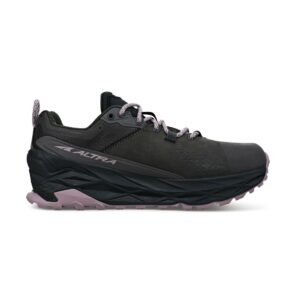 ALTRA Women's AL0A7R76 Olympus 5 Low GTX Trail Running Shoe, Gray/Black - 7.5 M US