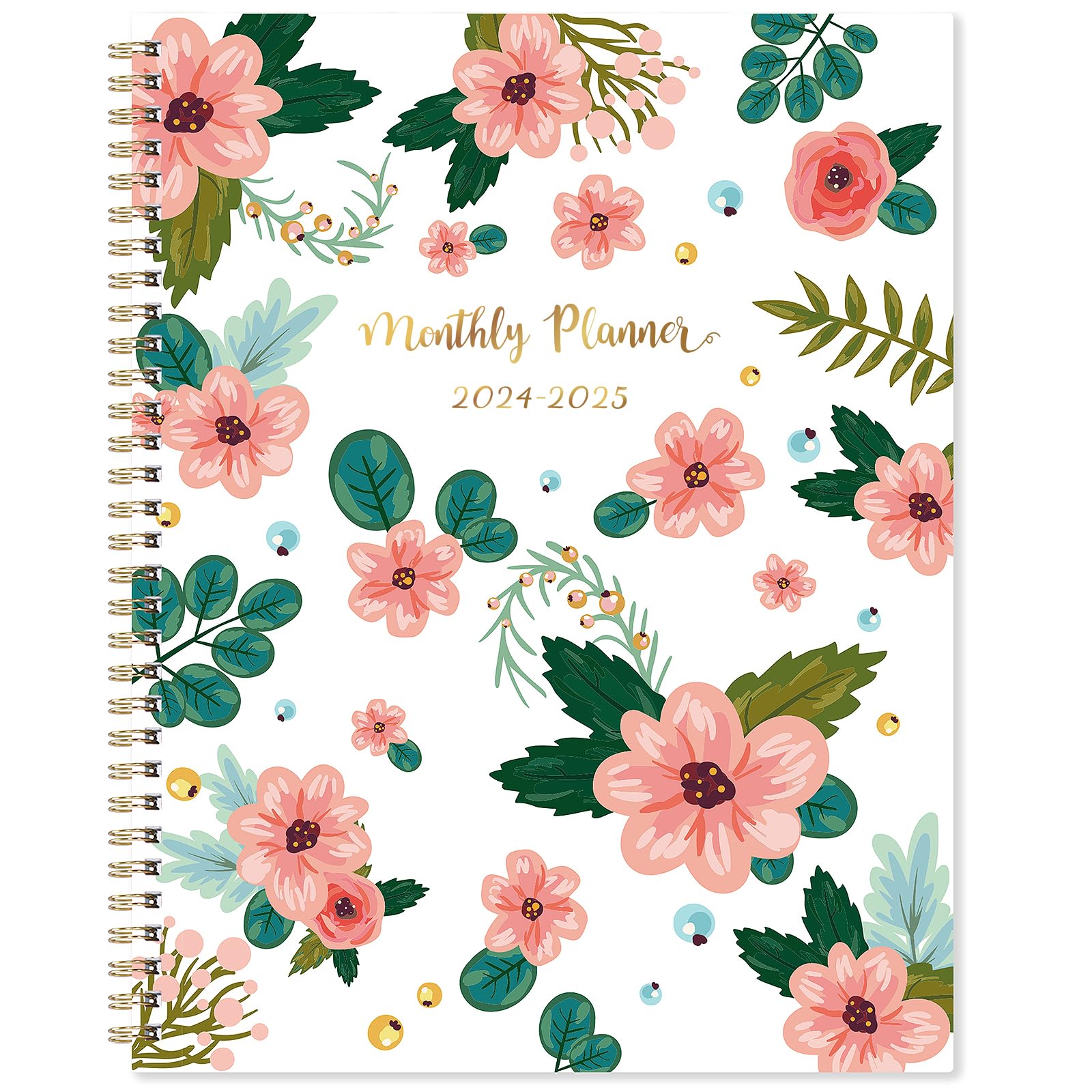 2024-2025 Monthly Planner - Monthly Planner 2024-2025, Jan. 2024 - Dec. 2025, 24 Monthly Tabs & Notes Pages, 9" × 11", Perfect Organizer