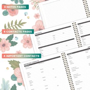 2024-2025 Monthly Planner - Monthly Planner 2024-2025, Jan. 2024 - Dec. 2025, 24 Monthly Tabs & Notes Pages, 9" × 11", Perfect Organizer