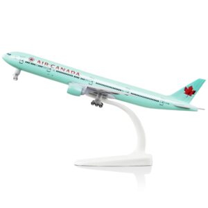 lose fun park 1/300 model plane diecast airplanes canada boeing 777 model airplane for collections & gifts
