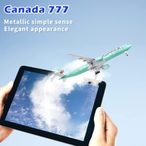 Lose Fun Park 1/300 Model Plane Diecast Airplanes Canada Boeing 777 Model Airplane for Collections & Gifts