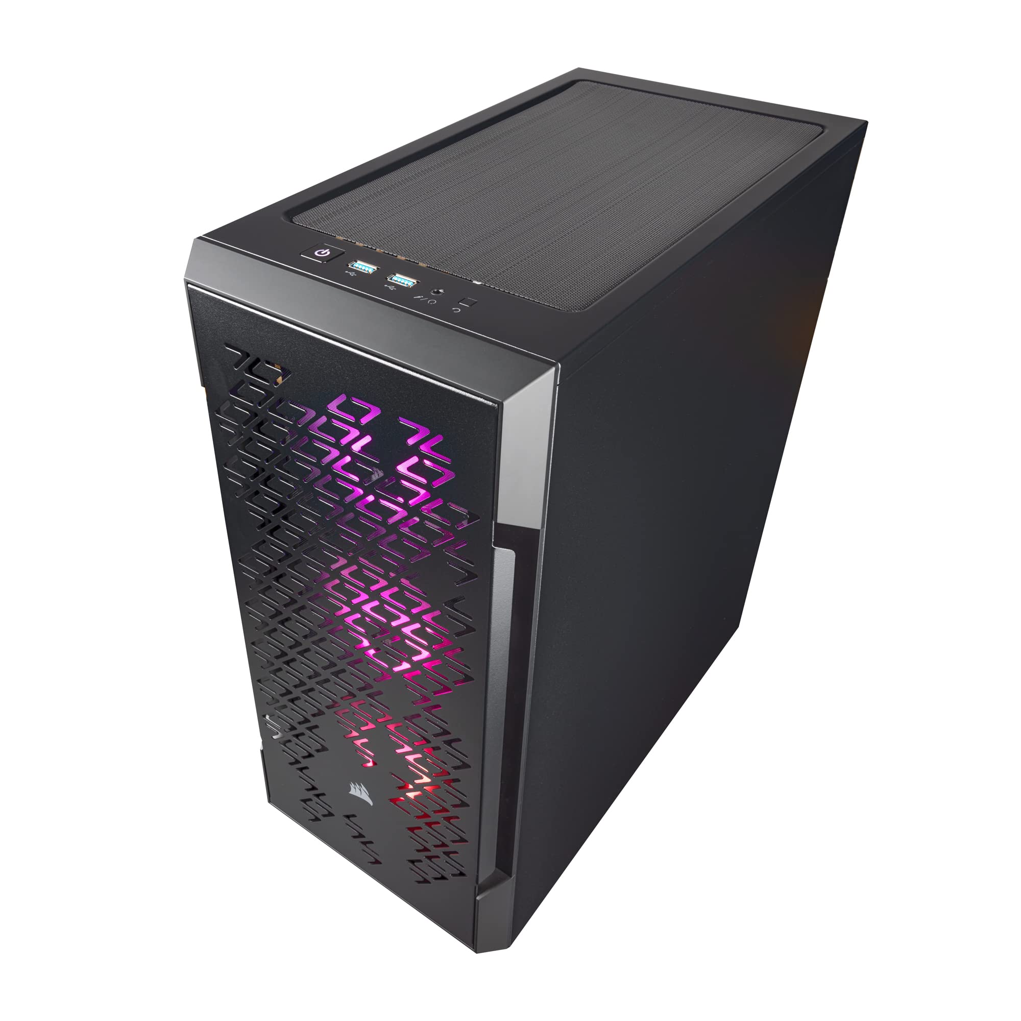 Velztorm Fultix Custom Built Gaming Desktop PC (AMD Ryzen 5-5500 6-Core, GeForce RTX 3070 8GB, 32GB DDR4, 512GB PCIe SSD + 2TB HDD (3.5), RGB Fans, 650W PSU, AC WiFi, Bluetooth, Win 11 Pro)