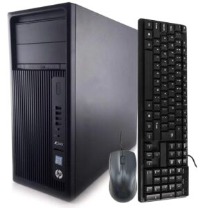 hp z240 tower computer desktop pc, intel core i5-6500 3.20ghz processor, | 16gb ram, 256gb ssd | hdmi, amd radeon rx-550 4gb graphics, wireless wifi, win 10 (renewed)