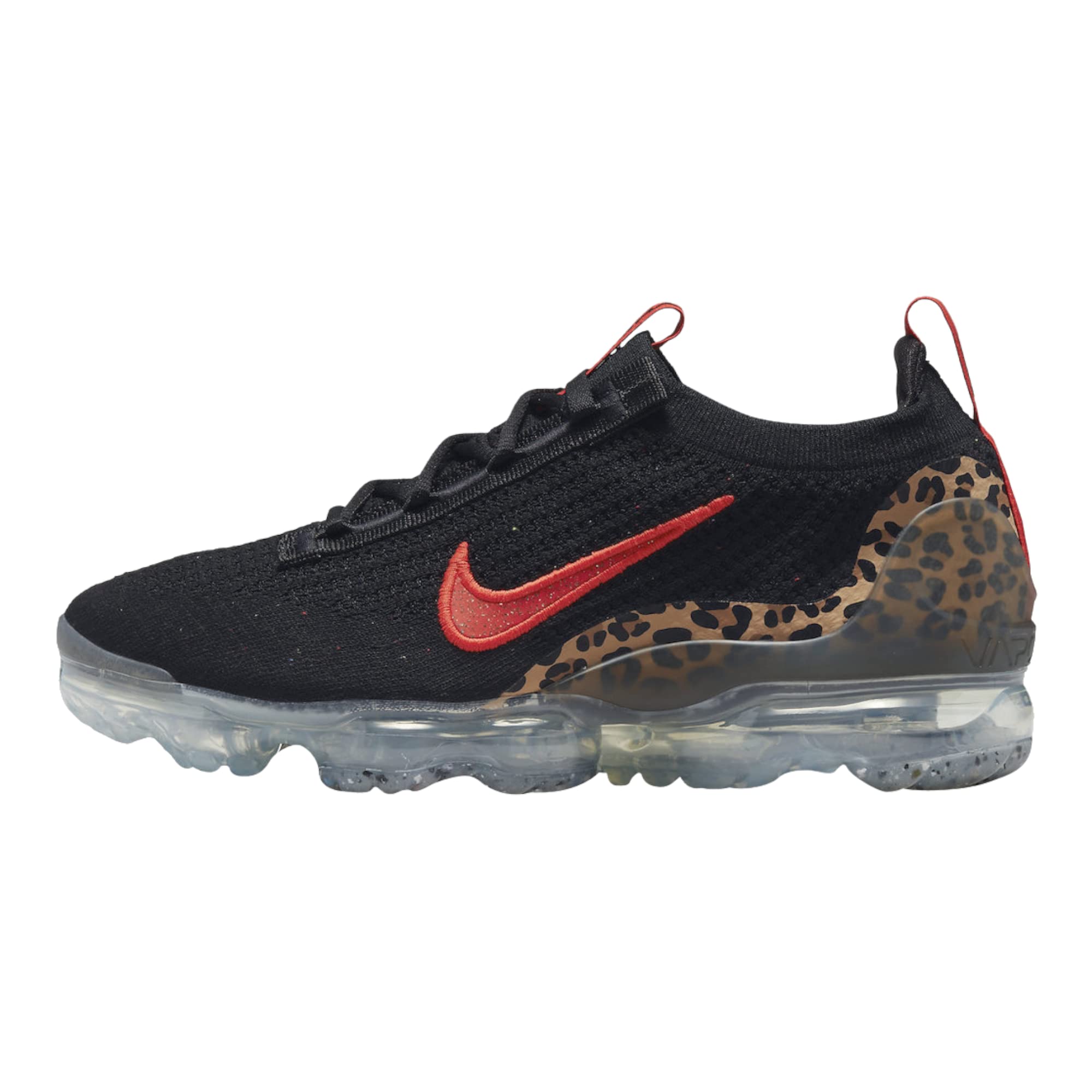 Nike Womens WMNS Air Vapormax Flyknit 2021 DH4090 001 Leopard - Size 7W