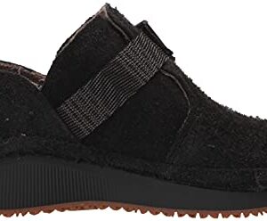Chaco Women's Paonia Moccasin, Black, 12
