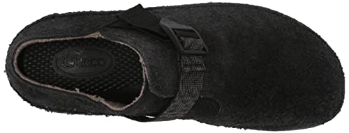 Chaco Women's Paonia Moccasin, Black, 12