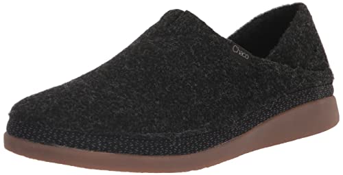 Chaco Men's Revel Moccasin, Black, 9