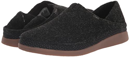 Chaco Men's Revel Moccasin, Black, 9