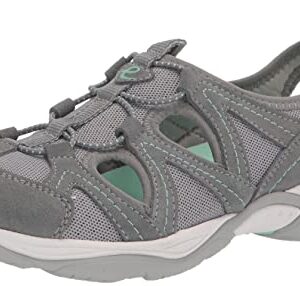 Easy Spirit Women's EARTHEN Sneaker, Grey 032, 12 Wide