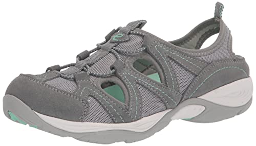 Easy Spirit Women's EARTHEN Sneaker, Grey 032, 12 Wide