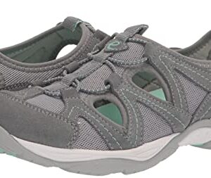 Easy Spirit Women's EARTHEN Sneaker, Grey 032, 12 Wide