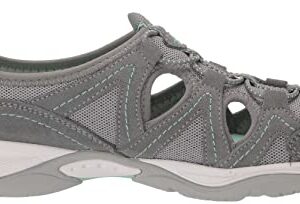 Easy Spirit Women's EARTHEN Sneaker, Grey 032, 12 Wide