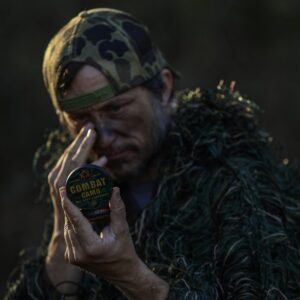 Arcturus 3-Color Camo Face Paint - Water & Sweat Resistant - Built-in Mirror for Easy Field Application