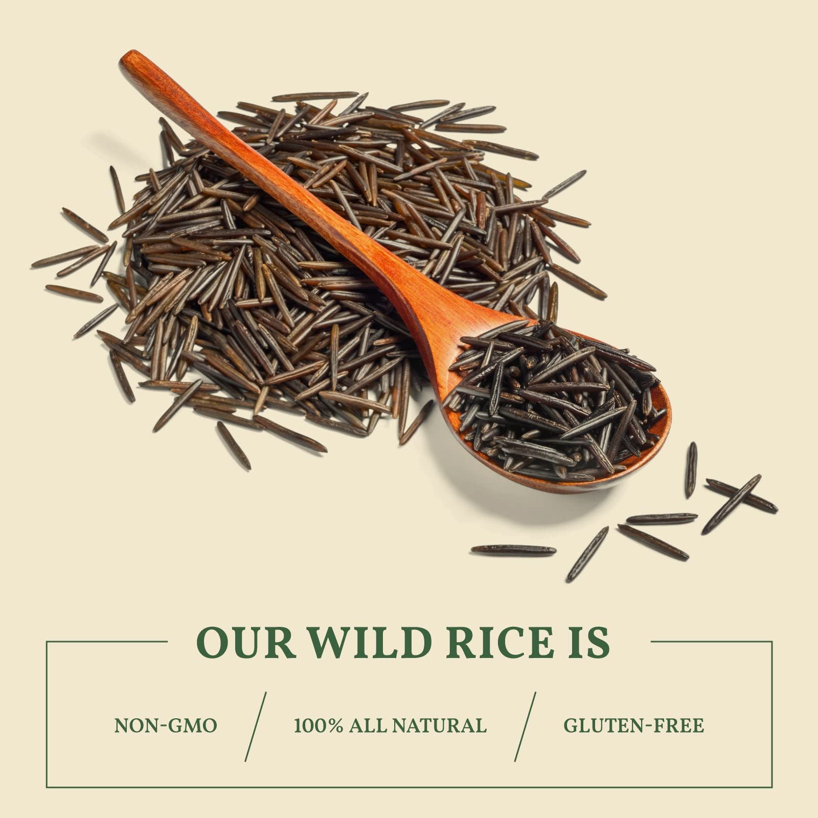 100% All Natural NON-GMO Minnesota Wild Rice 5lbs