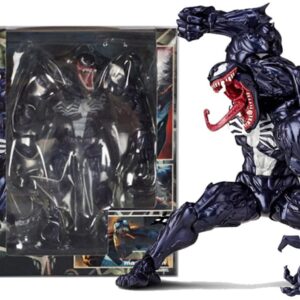 Venom Carnage Action Figure Collectible Anime Doll Model Toy PVC Joints Movable Toy Figures Collection Character Statue Decoration Ornaments (Venom)