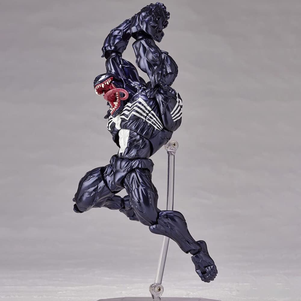 Venom Carnage Action Figure Collectible Anime Doll Model Toy PVC Joints Movable Toy Figures Collection Character Statue Decoration Ornaments (Venom)