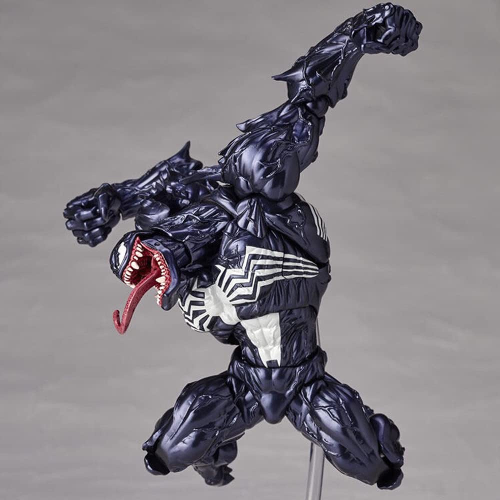 Venom Carnage Action Figure Collectible Anime Doll Model Toy PVC Joints Movable Toy Figures Collection Character Statue Decoration Ornaments (Venom)