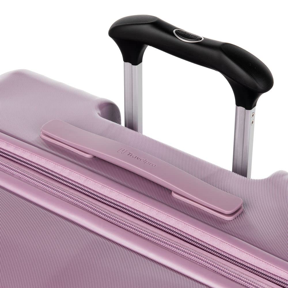 Travelpro Maxlite Air Hardside Expandable Carry on Luggage, 8 Spinner Wheels, Lightweight Hard Shell Polycarbonate Suitcase, Orchid Pink Purple, Checked Medium 25-Inch