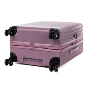 Travelpro Maxlite Air Hardside Expandable Carry on Luggage, 8 Spinner Wheels, Lightweight Hard Shell Polycarbonate Suitcase, Orchid Pink Purple, Checked Medium 25-Inch