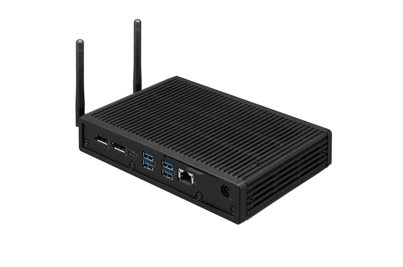 LG CL600N-6N Electronics Quad-core Processor Thin Client Box (Matt Black, Texture)