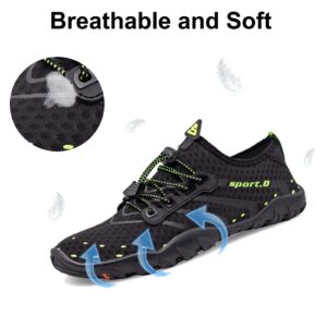 Teemie Water Shoes for Men Women Quick-Dry Barefoot Aqua Sock Outdoor Athletic Sport Shoes