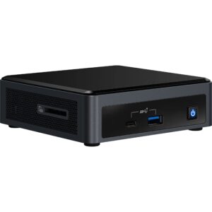 Intel NUC 10 Performance NUC10i7FNKN Barebone System - Mini PC - Socket BGA-1528-1 x Processor Support Core i7 10th Gen i7-10710U Hexa-core (6 Core)