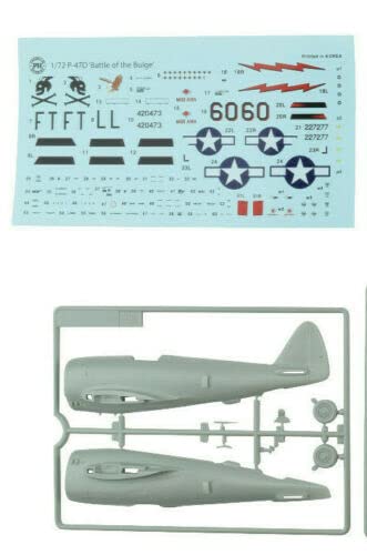 Premium Hobbies P-47D Battle of The Bulge 1:72 Plastic Model Airplane Kit 130V