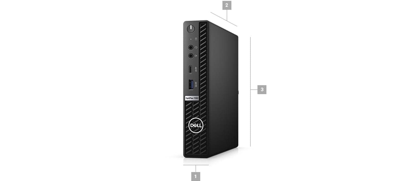 Dell Optiplex 7000 7090 Micro Tower Desktop (2021) | Core i7-512GB SSD - 32GB RAM | 8 Cores @ 4.6 GHz - 11th Gen CPU Win 10 Pro