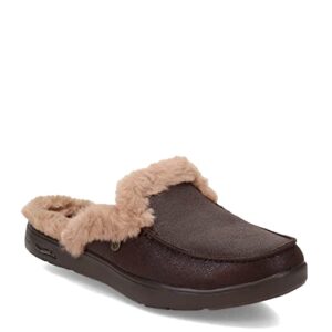 Skechers Women's GO Lounge Arch Fit Lounge - Restful Mules, Chocolate, 9