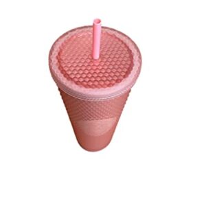 Starbucks 2022 Valentine's Soft Touch Pink Studded Venti (24 oz.) Tumbler