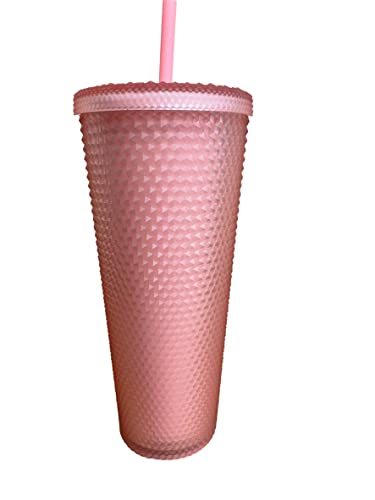 Starbucks 2022 Valentine's Soft Touch Pink Studded Venti (24 oz.) Tumbler