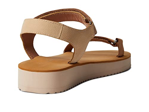 Madewell The Maggie Sandal in Colorblock Sandstone Multi 9 M