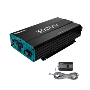 Renogy 3000W Pure Sine Wave Inverter + Renogy Rover 40 Amp MPPT Solar Charge Controller