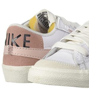 Nike Blazer Low '77 Jumbo Women's Shoes White/Rose Whisper/Pink Oxford (Women's, Numeric_9_Point_5)