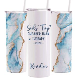 avito personalized girls trip tumbler, 20 oz, cheaper than therapy, girls weekend gift, girls trip tumbler, girls getaway, girls vacation, girls weekend cheaper than therapy