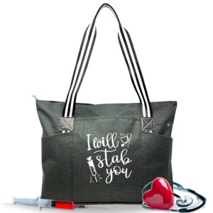 nurse bags and totes for work - nursing bags for nurses - nurse bag, medic tote, clinic bag for nursing students, nursing bag, cna bags, rn bags, rn tote, nurse gifts for women, graduation