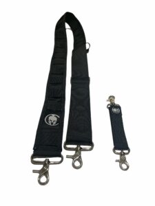 modern culture radio strap with anti-sway strap, ems, firefighter, original