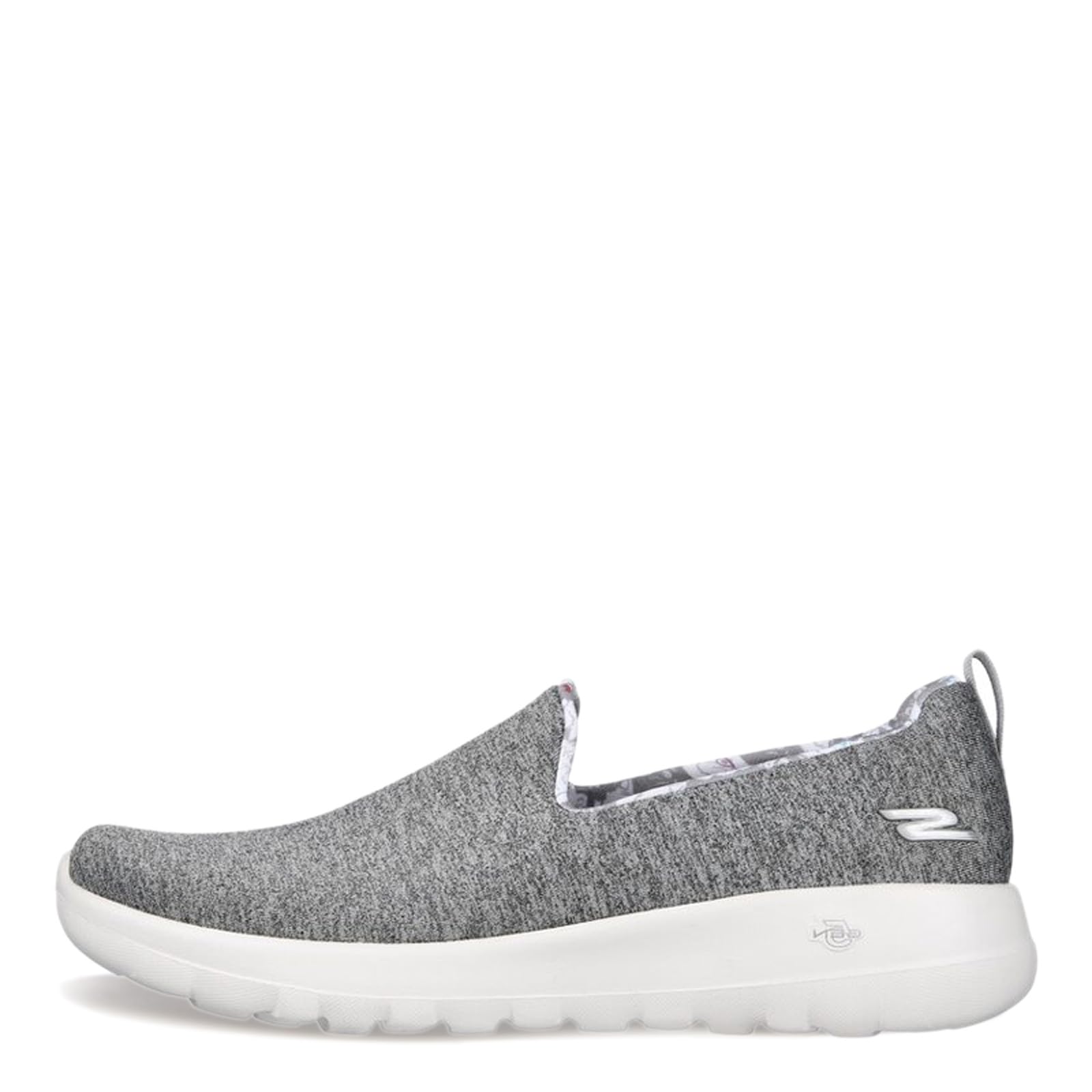 Skechers Women's GO Walk Joy-Bella Yorkie Sneaker, Gray, 8.5 Wide