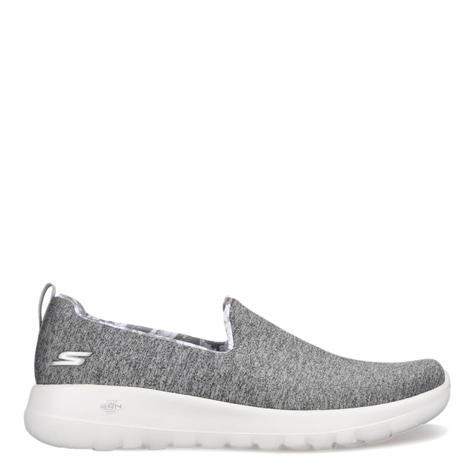 Skechers Women's GO Walk Joy-Bella Yorkie Sneaker, Gray, 8.5 Wide