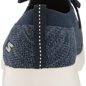 Skechers Women's GO Walk Joy-Abbie Sneaker, Navy, 9.5