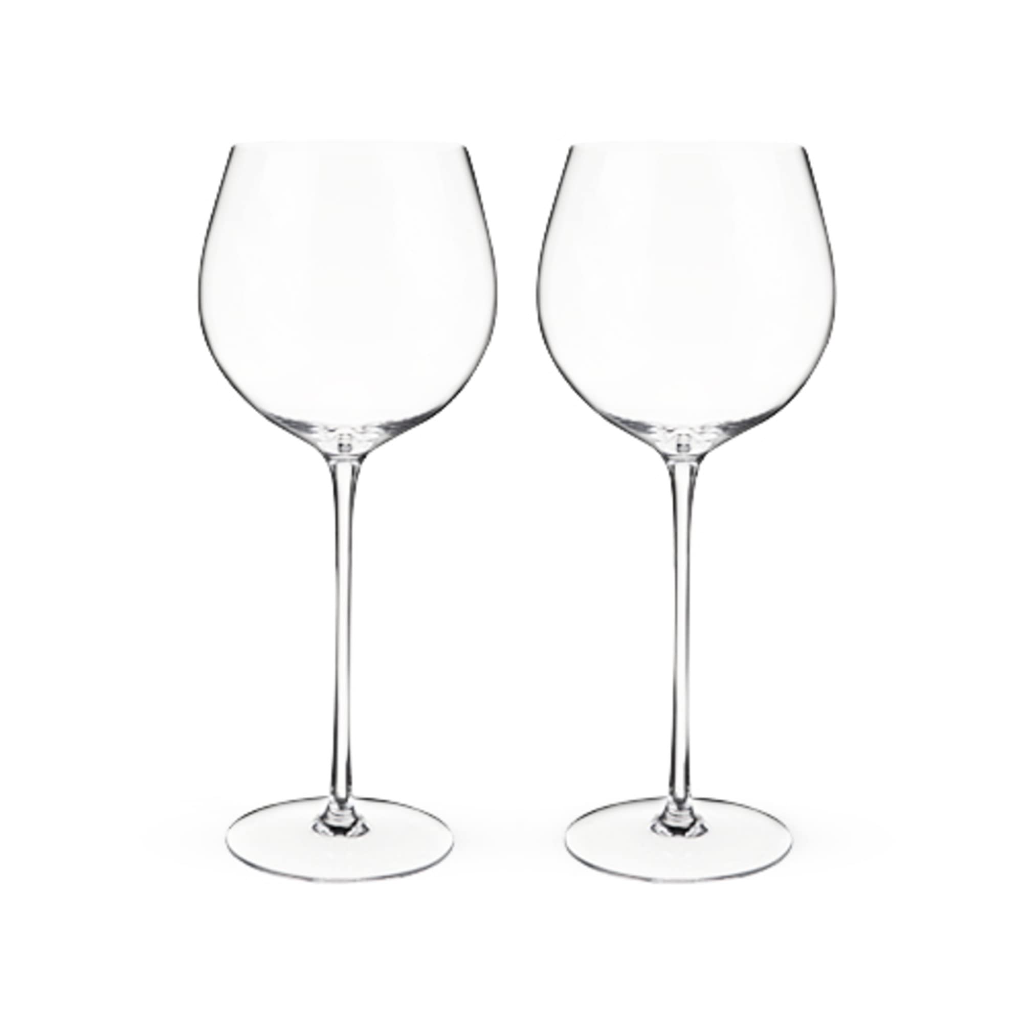 Twine Linger Crystal Wine Glasses Set of 2-20oz Stemmed Red Wine Glasses, Wine Gifts for Wine Lovers & Special Occasions