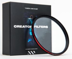 creator fx vintage mist special effects lens filter | soft black glow dream pro effect filter for camera lens (fits 82mm, 77mm, 72mm, 67mm Ø)