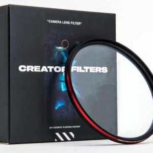 Creator FX Vintage Mist Special Effects Lens Filter | Soft Black Glow Dream Pro Effect Filter for Camera Lens (Fits 82mm, 77mm, 72mm, 67mm Ø)