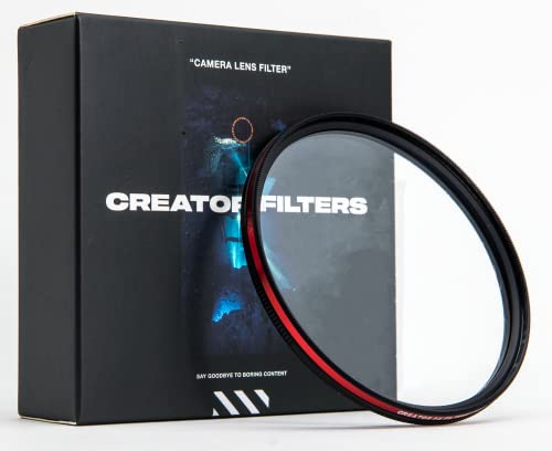 Creator FX Vintage Mist Special Effects Lens Filter | Soft Black Glow Dream Pro Effect Filter for Camera Lens (Fits 82mm, 77mm, 72mm, 67mm Ø)