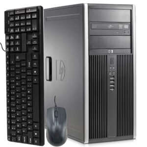 HP Tower Computer Gaming PC [ Intel Core i7 Processor, 16GB Ram, 128GB SSD, 2TB Hard Drive, HDMI, Wireless WiFi] AMD Radeon RX 550 4GB, Windows 10 (Renewed)