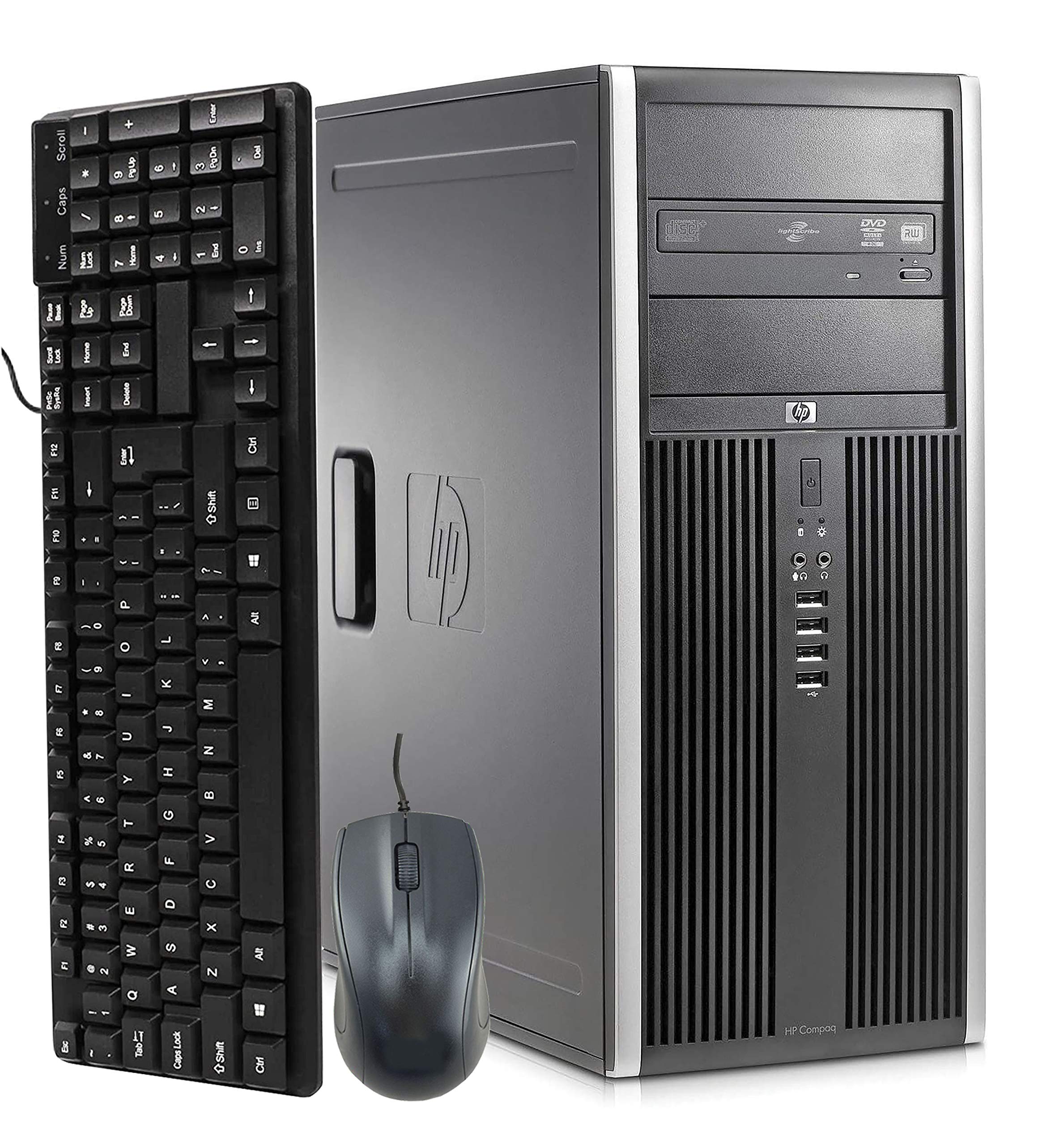 HP Tower Computer Gaming PC [ Intel Core i7 Processor, 16GB Ram, 128GB SSD, 2TB Hard Drive, HDMI, Wireless WiFi] AMD Radeon RX 550 4GB, Windows 10 (Renewed)